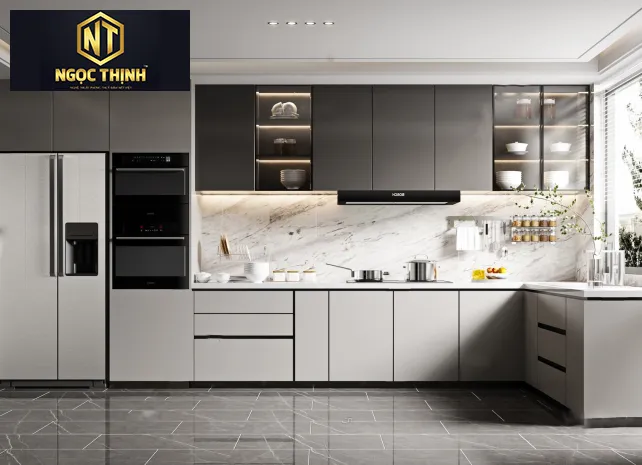 Tủ bếp gỗ Nội Thất Ngọc Thịnh